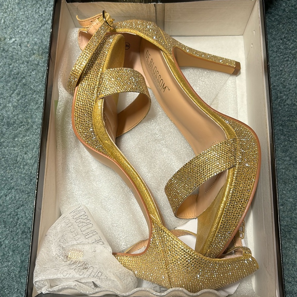 Glamorous Shimmer Collection Heels